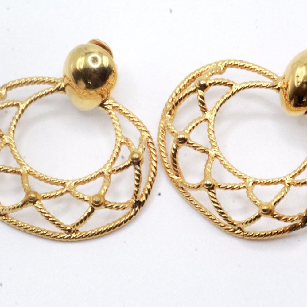 Monet Signed Designer Statement Massive Textured … - image 5